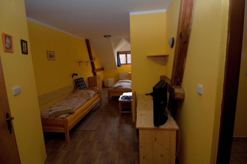 Hotel Na Hradbach Louny Room photo
