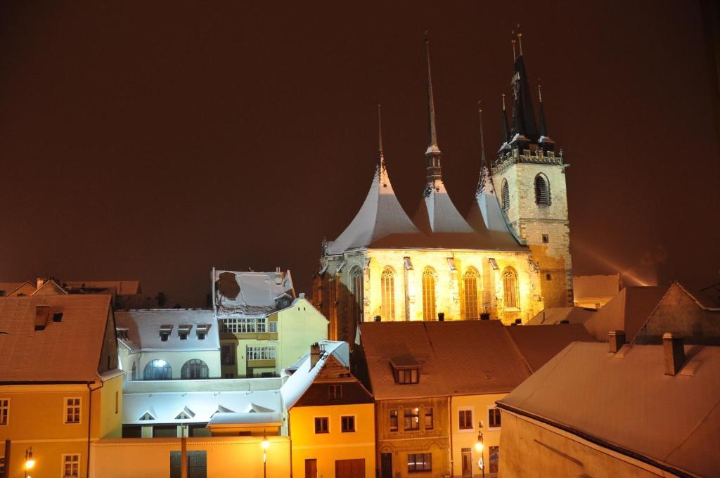 Hotel Na Hradbach Louny Exterior photo